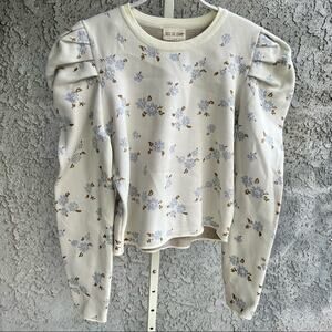 Kiss the Stars Puff Sleeve Floral Top (runs small)